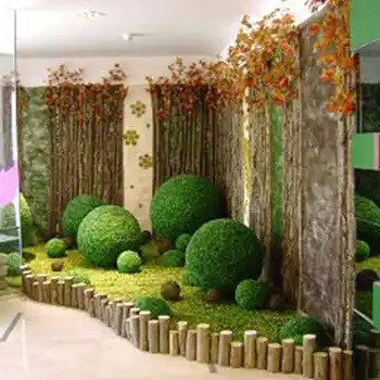 1pc Simular o Verde da Relva Bola Artificial Gramas de Plástico Verde da Planta Falso Flores em Casa Jardim Decoração do Casamento Enfeites