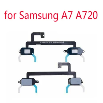 Menu de Retorno Sensor Light Touch Para Samsung A7 2017 A720 A720F A720S Original Carcaça do Telefone de Botão de Tecla de Fita Flex Cabo