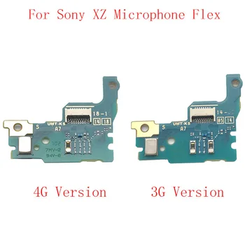 Microfone Módulo de Placa Flex Cabo Para Sony Xperia XZ F8331 F8332 Sinal da Antena Conector de Peças de Reposição