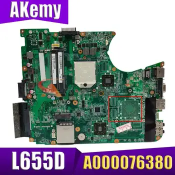 Akemy A000076380 DA0BL7MB6D0 15.6 placa-mãe para Toshiba Satellite L655D Laptop placa-Mãe DDR3 funciona