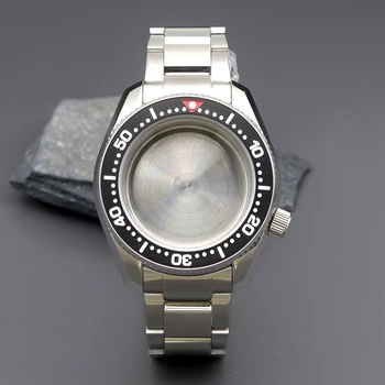 20MM Original Relógio de Pulseira Peças Solid Aço Inoxidável 316L Correia de Relógio Ajuste SPB185/187 Relógio de mergulho de Caso de Implantação de Fivela