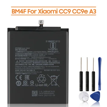 Bateria de substituição BM4F Para Xiaomi CC9 CC9e CC9 Mi A3 Mi9 Lite Recarregável da Bateria do Telefone 4030mAh