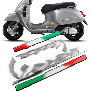 3D Motorcycle Decalque Adesivos Para Vespa Emblema Adesivos Decalque GTS GTV LX / LXV LT PX 50 125 150 250 300ie Sprint Primavera Super