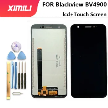 100% Original Para Blackview Bv4900 Pro LCD Touch Digitalização Digitalizador de Exibição do Painel de Substituição BV4900 BV 5100 Acessórios do telefone