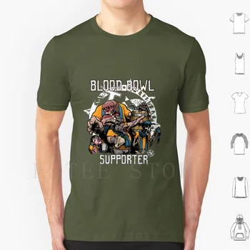 Blood Bowl T-Shirt dos Homens do Algodão 6Xl Bloodbowl Sangue Tigela Fantasia de Basquete