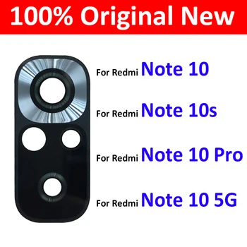 Original Câmera de Vidro Para Redmi Nota 10 Nota 10 Pro / Nota 10, 11 11s 11T 10 5G Traseiro da Câmera Lente de vidro Com Cola