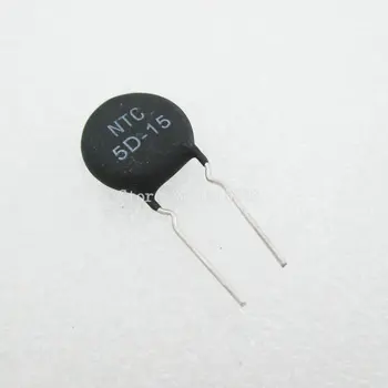10PCS Termistor NTC Resistor NTC 5D-15 5D15 resistência Térmica