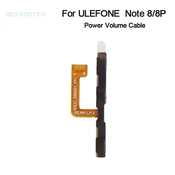 BEEKOOTEK Novo Original Ulefone Nota 8 Volume de Energia Cabo de FPC Acessório Para Ulefone Nota 8P 5.5 polegadas Celular