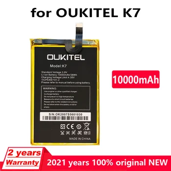 Novo Original K7 10000mAh bateria Para Oukitel K7 de Substituição de Alta Qualidade Genuína Baterias Bateria Com número de Rastreamento