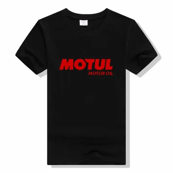 A marca de moda de t-shirt mens solta streetwear tees Novo Motul T-Shirt homme summer Racing t-shirts camiseta unisex