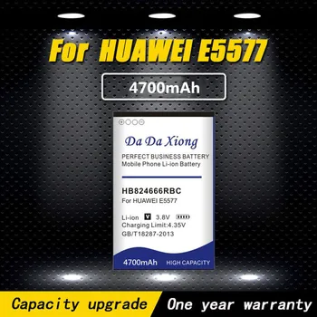 Novo de Alta Qualidade 4700mAh HB824666RBC do Li-íon Bateria do Telefone Utilizar Para Huawei E5577 Frete Grátis