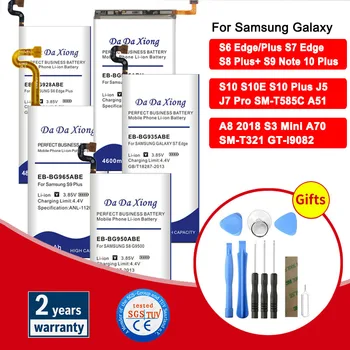 Bateria Para SAMSUNG galaxy S3 S6 S7 Borda S8 S9 S10 Plus S10E J5 A70 Nota 10 A8 A51 Grand DUOS G9350 G9082 SM-N975DS SM-A515
