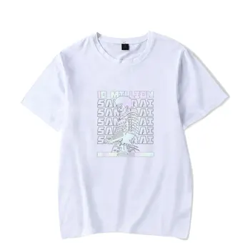 Coryxkenshin Merch 10 Mil Samurai Folha de carta confortável T-shirt de manga curta casual todos-jogo neutro T-shirts, tops
