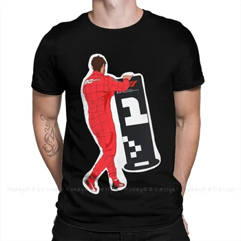 Homens de Fórmula 1 f1 Camiseta Ferrari Driver de Sebastian Vettel Move O #1 Sinal de Algodão Puro, O pescoço Tees Harajuku Adulto Camiseta tamanho grande