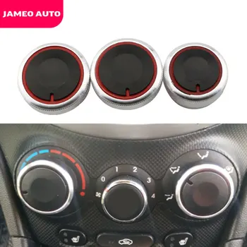 Jameo Auto 3Pcs Car AC Botão Interruptor Botão para Hyundai Verna Liga de Alumínio de Calor de Ar Condicionado de Controlo de Decoração, Acessórios