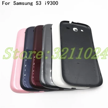 Bateria de volta Caso Capa Para Samsung Galaxy S3 i9300 Capa SIII GT-i9300 Porta da Bateria de Habitação de Peças de Reparo