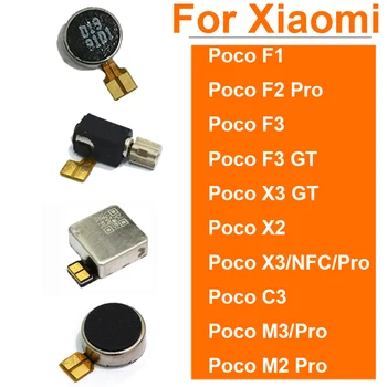 Motor Vibrador cabo do Cabo flexível Para Xiaomi PocoPhone Poco X2 X3 NFC F1 F2 Pro F3 GT X3 GT M2 M3 Pro C3 Módulo de Vibração de Peças de Reparo