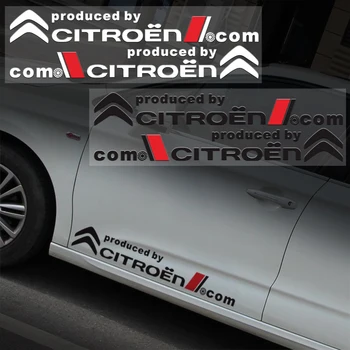 Auto Reflexiva Decalque Laser Emblema Adesivos para Citroen DS C3 C4 Picasso, Aircross C5 Aircross Elysee Berlingo Xsara Acessórios