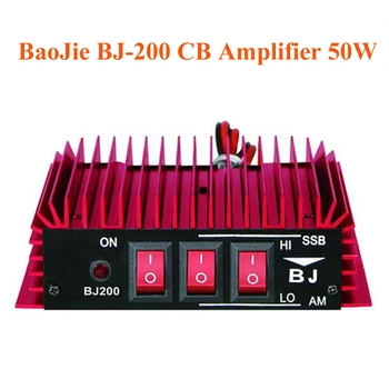 BaoJie BJ-200 50W de Rádio CB Amplificador de Potência HF Amplificador 3-30 MHz AM/FM/SSB/CW Walkie Talkie CB Amplificador