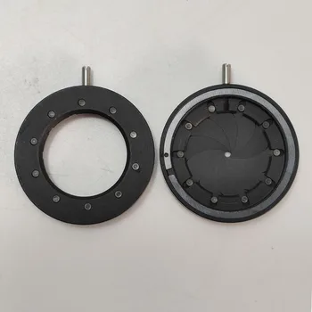 1.2-18mm de Metal de Amplificação do Diâmetro Zoom Óptico de Diafragma de Íris de Abertura do Condensador para Câmera Digital Microscópio Ada