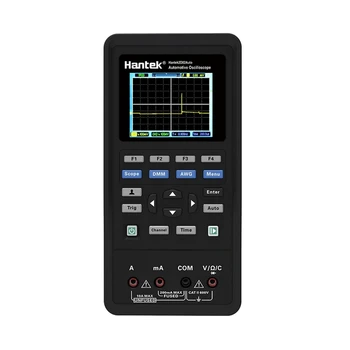Hantek Multímetro Digital Portátil Testador de 2D42/2D72 Osciloscópio Portátil Usb Gerador de forma de Onda 3in1 Osciloscope de Teste de Medidor de
