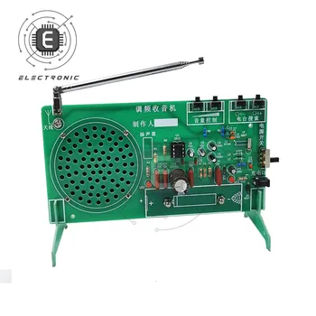 Rádio FM DIY Kit RDA5807FP Receptor de Rádio FM 65. A 108. MHz Modulação de Freqüência do Amplificador de Potência de Rádio Circuito Integrado KIT