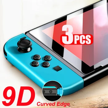 2021 NOVO 3PC 9H HD de Proteção de Vidro Temperado Para a Nintendo Mudar NS protetor de Tela Para Nintendo Interruptor Lite Filme de proteção
