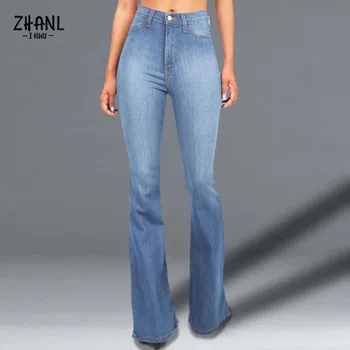 Mulher De Cintura Alta Jeans Skinny Com Frete Grátis Mulheres De Calças Compridas Jean Azul Magro Streetwear Vintage Harajuku Namorado Calça