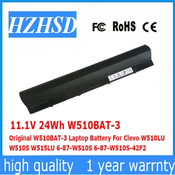 11.1 V 24Wh 31WH Original W510BAT-3 Laptop Bateria Para Clevo W510LU W510S W515LU 6-87-W510S 6-87-W510S-42F2