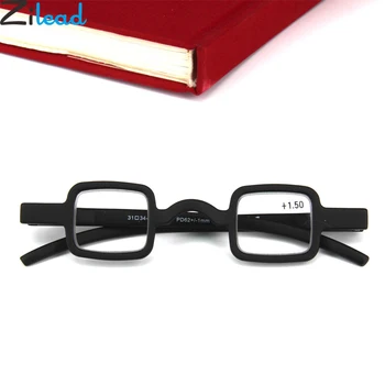 Zilead Mini Praça De Leitura Óculos De Lente Transparente Prebyopia Óculos Para Homens Mulheres Hipermetropia Óculos Óculos Com Dioptria