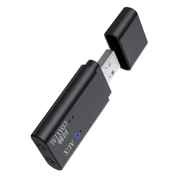 5.0 USB Transmissor Bluetooth com Suporte a USB/AUX Três-em-um Transmissor de Áudio Bluetooth