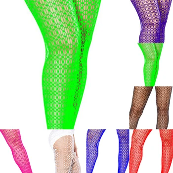 Mens Sexy Abrir Virilha Laço Bodystocking Gay Sissy Cueca Meia-Calça Body Transparente Plus Size Masculino Arrastão Bodysuit Quente