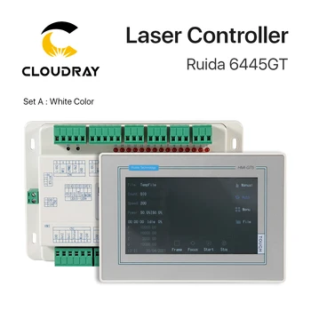 Cloudray Nova Chegada Ruida Controlador de 6445GT Tela de Toque de Branco/Preto para a Cor do Laser do Co2 de Gravura de Máquina de Corte de Atualização