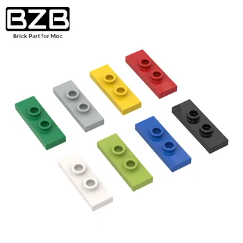 BZB MOC 34103 Três Ligar Duas Especial do Conselho Criativo High-tech Modelo de Bloco de Construção Crianças Brinquedos de DIY Tijolo Peças Melhores Presentes
