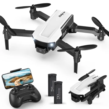 Holyton HT25 Mini Drone Dobrável RC Quadcopter 720P HD Câmera FPV Voz/Controle Gesto Uma Chave de descolagem/Aterragem Crianças Brinquedos de Presente