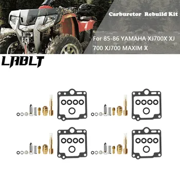Para a YAMAHA XJ700X XJ 700 XJ700 MAXIM X Carburador Kit de Reparação de Reconstruir 4 Conjunto
