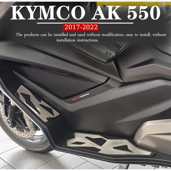 Para KYMCO AK 550 ak550 2018 2019 Motocicleta Estribo Passos apoio para os Pés Almofada do Pé no Pedal de Almofadas para os pés AK 550 2017-2020