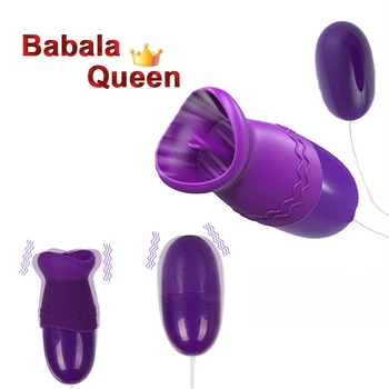 A língua Oral, Lambendo Vibradores USB Ovo Vibratório G-spot Vagina Massagem Anal, Estimulador de Clitóris Brinquedos Sexuais para as Mulheres, Produtos para Adultos
