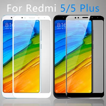 Caso Xiaomi Redmi 5 Plus Vidro Temperado Para Xiaomi Redme Remi hyomi Redmi5 5plus Protetor de Tela do Filme Protetor Cobertura Completa