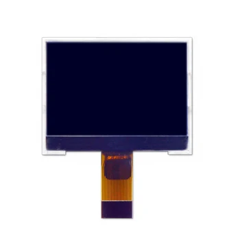 1.8 polegadas Tela LCD COG 20PIN DE 0,5 MM passo Serial, Porta Paralela 50MM*39MM com Branco, luz de fundo 12864 ST7567 Unidade de Visor em Branco