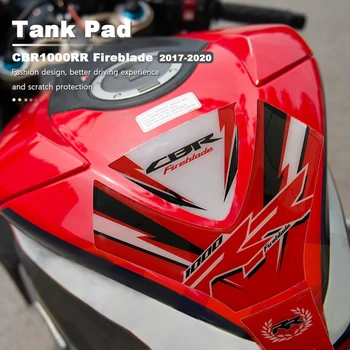 Tank Pad CBR1000RR Motocicleta Adesivo de Resina Para Honda CBR1000 CBR 1000 RR 1000RR Fireblade 2017 2018 2019 2020 Acessórios