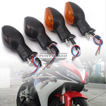 2PCS de Moto ABS Shell Frente Transformar o Sinal Indicador da Lâmpada de Luz Para HONDA CBR 125R 500R 600RR 1000RR CB1000R CB1300 08-14
