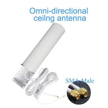 4G LTE Antena 3G 4G Antena SMA-M Antena externa com 10M Medidor de SMA Macho CRC9 TS9 Conector de 3G para 4G, Modem / Router