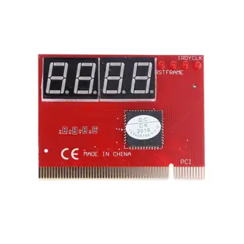 PC Código de 4 dígitos placa-mãe placa-Mãe Diagnóstico Analyzer Testador Placa PCI com Dupla código postal do visor