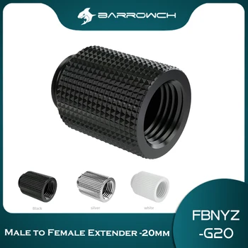 Barrowch de Água de Resfriamento Acessórios G1/4 do sexo Masculino para o Feminino Extensor de 7,5 mm/10mm/15mm/20mm FBNYZ