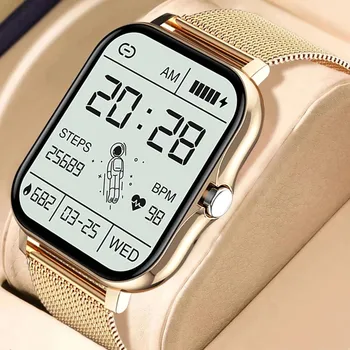 para Samsung Galaxy S21 Ultra S20 FE S21+ Nota 20 Smart Watch, Homens Cheios de Toque de Fitness Tracker IP67 waterproof Mulheres Smartwatch
