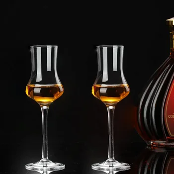 1/2Pcs 100ml Profissional Copo de prova Cálice Escócia Whisky com Cheiro de Cristal Copa do Cheiro de Vinho, Copo de Aguardente Snifter Cristal Aroma