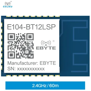 4PCS de 2,4 GHz BT SIG Rede de Malha Módulo Cojxu E104-BT12LSP 60m Longo Tocou Ultra-Tamanho pequeno TLSR8253F512 UART SMD Transceptor