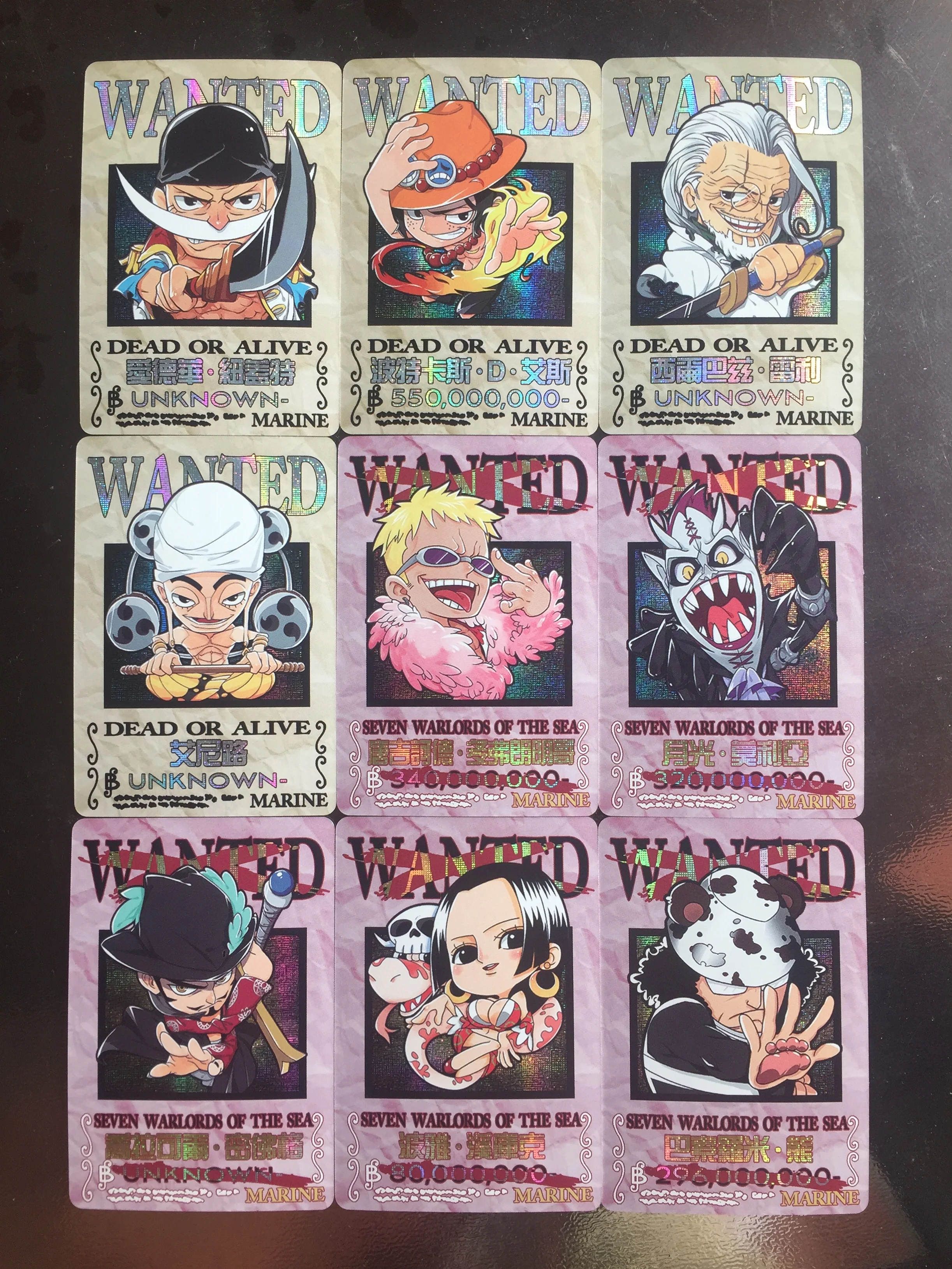 Colar One Piece Procurado Coleção Colecionavel Luffy Zoro Chopper