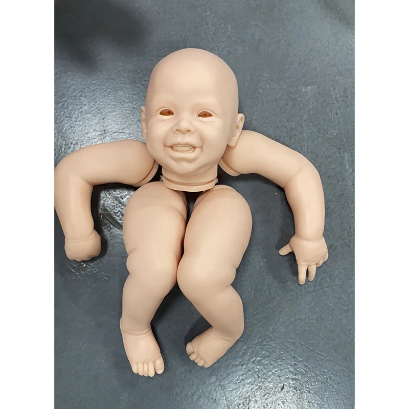 Bebê reborn de silicone,boneca reborn 20 Polegadas Sorriso bebê